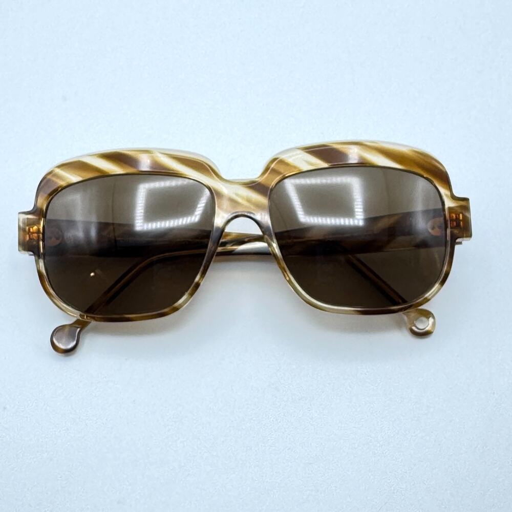 Nathalie Blanc Sunglasses Sonia C436 Tortoise Champagne Square Frame 57-17-145